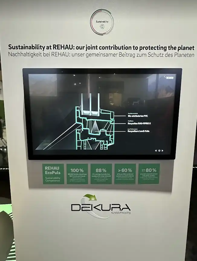 FENSTERBAU FRONTALE 2024 | Rehau社(本社ドイツ)