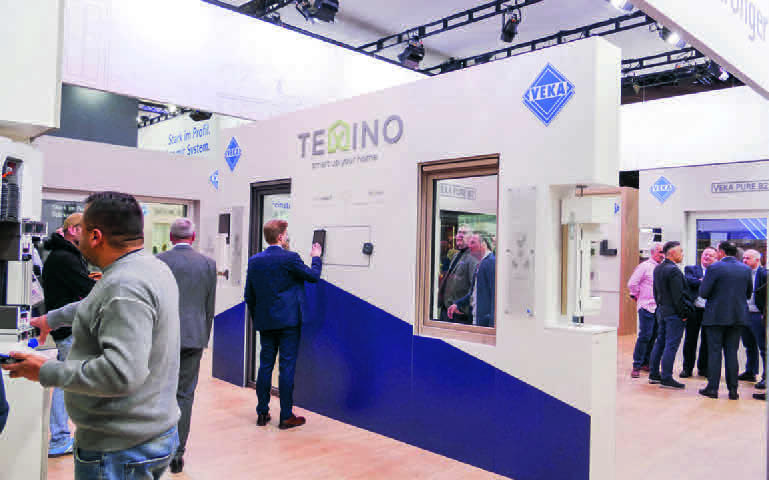 Texinoとスライディングシステムの展示